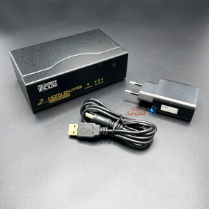 اسپلیتر HDMI دو پورت برند K-net Plus