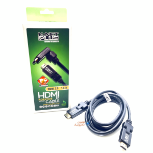 کابل HDMI 2.0 برند K-net Plus طول 1.8 متر - نوترون الکترونیک